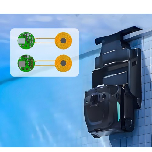 Wireless Charging Solution for Cleaning Robots