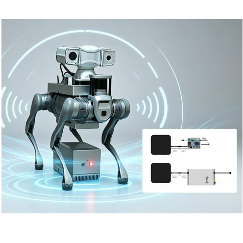 Wireless Charging Solution for Quadruped Robots