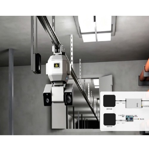 Wireless charging solution for Inspection Robots