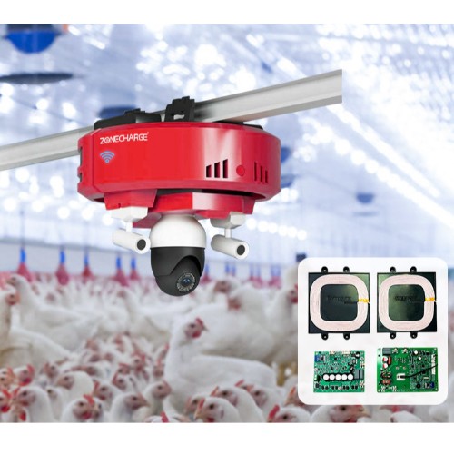 Wireless Charging Solution for Livestock Robotics